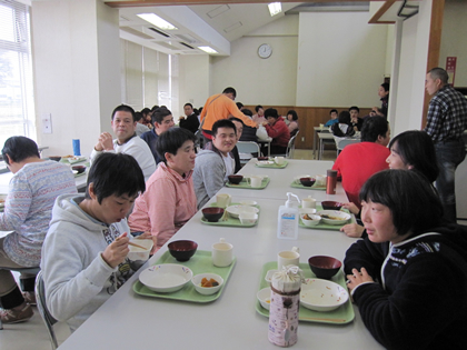 「給食風景」の画像